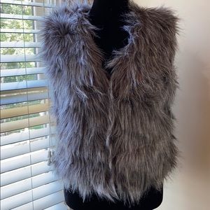 Fun faux fur vest